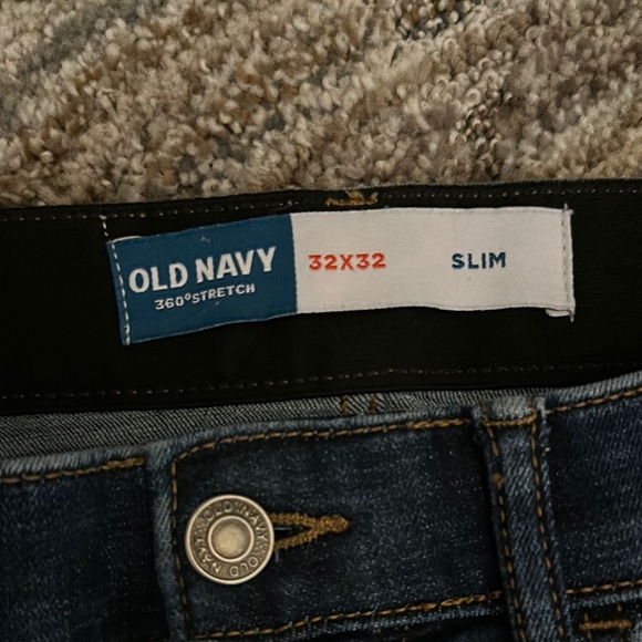Old Navy Blue Slim Jeans Classic Style - Picture 2 of 2